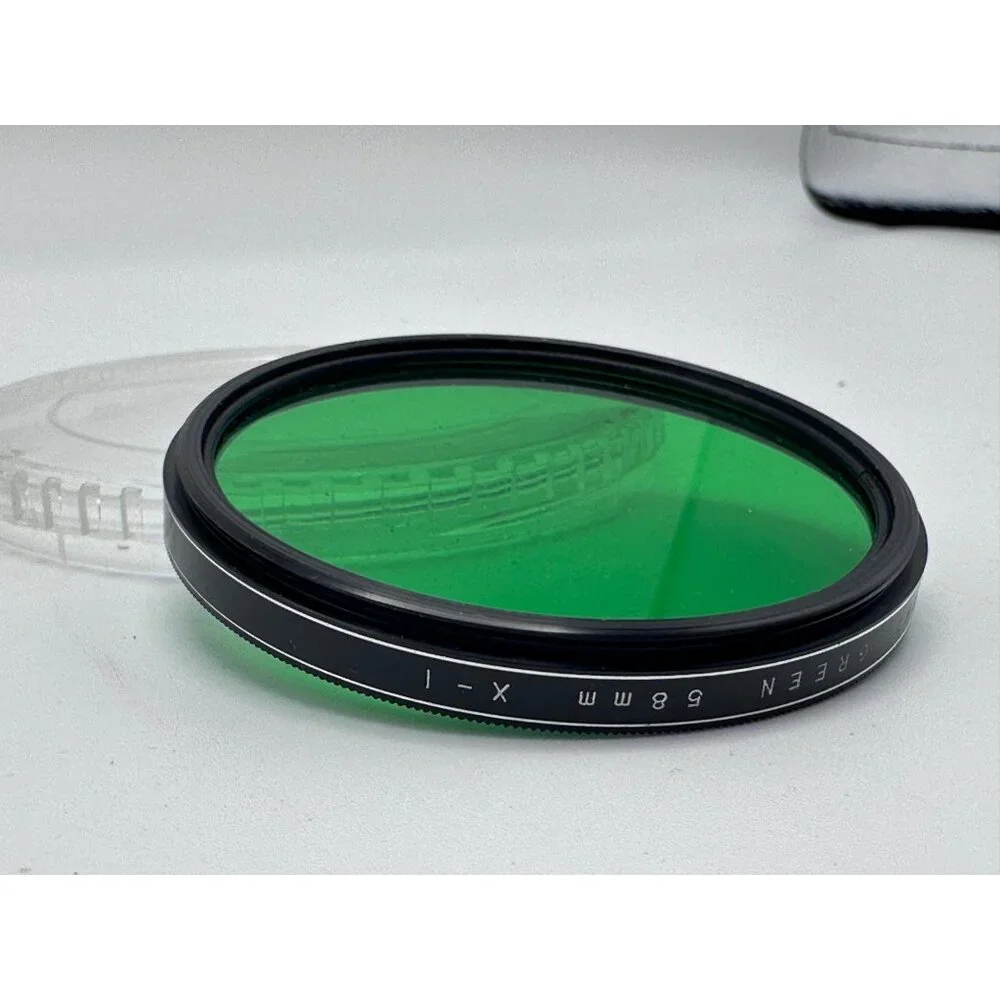 Vivitar 58mm X1 Light Green B&W Contrast Filter Photography Camera Japan